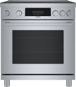 Bosch 800 Series 30 Inch Freestanding Induction Range - Model HIS8055U