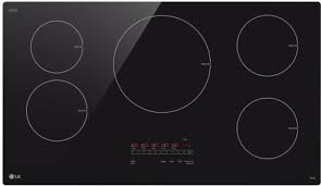LG CBIH3613BE 36 Inch Induction Smart Cooktop with 5 Elements