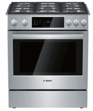 HDIP056U 30 Inch Slide-In Dual Fuel Range with 5 Sealed Burners, 4.6 cu. ft. Oven Capacity