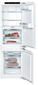 B09IB91NSP 22 Inch Panel Ready Built-In Bottom Mount Smart Refrigerator with 8.3 Cu. Ft. Total Capacity