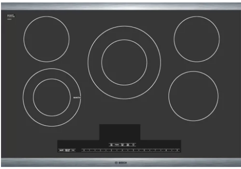 NET8069UC 30 Inch Electric Cooktop with 4 Elements, Ceramic Glass Surface