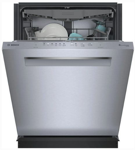 SHE3AEM5N 24 Inch Full Console Built-In Smart Dishwasher with 14 Place Setting Capacity, 8 Wash Cycles - Image 2