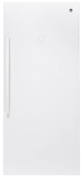 GE FUF21DLRWW 33 Inch Upright Freezer with 21.3 Cu. Ft. Capacity