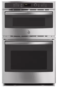 GE JK3800SHSS 27 Inch Combination Wall Oven with 4.3 cu. ft. Oven Capacity, 1.7 cu. ft. Microwave : Stainless Steel