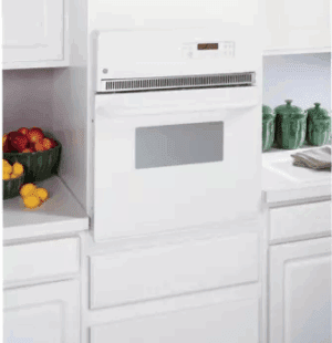 GE JRP20WJWW 24 Inch Single Electric Wall Oven with 2.7 cu : White