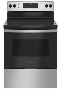 GE JBS62RWSS 30 Inch Freestanding Electric Range with 5.0 Cu.Ft. Oven Capacity