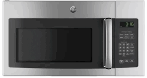GE JNM3163RJSS 1.6 cu. ft. Over-the-Range Microwave Oven with Two Speeds : Stainless Steel