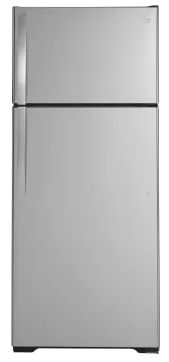 GE GTS18HYNRFS 28 Inch Top Freezer Refrigerator with 17.5 Cu. Ft. Capacity