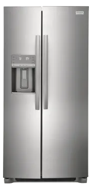 Frigidaire Gallery Series GRSS2652AF 36 Inch Freestanding Side by Side Refrigerator with 25.6 Cu. Ft. Total Capacity