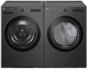 LG LGWADREBA5500 Side-by-Side Front Load Washer and Electric Drye