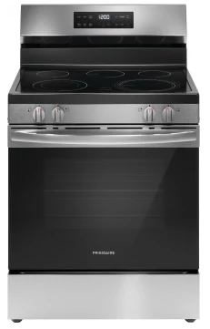 Frigidaire FCRE3062AS 30 Inch Freestanding Electric Range with 5 Elements, 5.3 cu. ft. Capacity