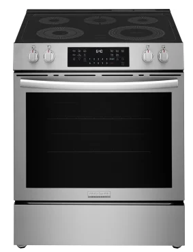 Frigidaire Gallery Series GCFE3059BF 30 Inch Freestanding Electric Range with 5.3 Cu. Ft. Oven Capacity, 5 Elements