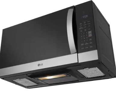 LG MVEM1825X 1.8 Cu. Ft. Over-the-Range Smart Microwave Oven with 1,000 Watts, - Image 3