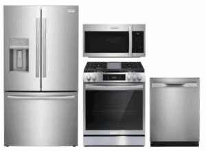 FRRERADWMW4527  4 Piece Kitchen Appliances Package with French Door Refrigerator