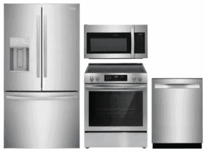 FRRERADWMW4473  4 Piece Kitchen Appliances Package with Electric Range