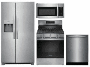 FRRERADWMW4471  4 Piece Kitchen Appliances Package with Gas Range