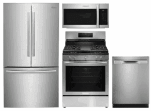 FRRERADWMW888961989  4 Piece Kitchen Appliances Package with French Door Refrigerator