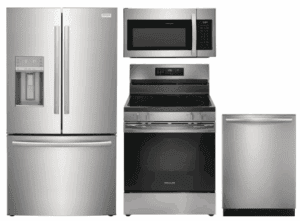 FRRERADWMW888961915  4 Piece Kitchen Appliances Package with French Door Refrigerator