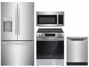 FRRERADWMW888961889  4 Piece Kitchen Appliances Package with French Door Refrigerator