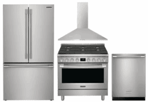 FRRERADWRH90 4 Piece Kitchen Appliances Package with French Door Refrigerator