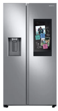 RS22T5561SR 36 Inch Counter Depth Freestanding Side by Side Smart Refrigerator with 21.5 Cu. Ft. Total Capacity