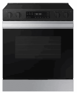 NSE6DG8100SR 30 Inch Slide-In Electric Smart Range with 5 Elements, 6.3 cu. ft. Oven Capacity