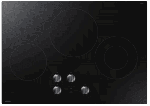 NZ30R5330RK 30 Inch Electric Cooktop with 4 Burner Elements, Smooth Glass Ceramic Surface