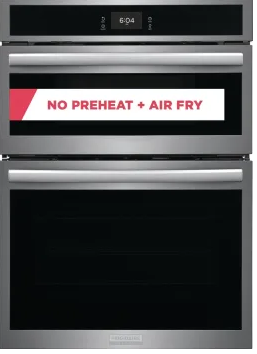 Frigidaire Gallery Series GCWM3067AF 30 Inch Combination Electric Wall Oven with Air Fry, 7.0 Cu. Ft. Total Capacity, Total Convection Oven