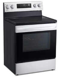 LG LREL6321S 30 Inch Electric Smart Range with 5 Radiant Elements, 6.3 cu. ft. Oven Capacity