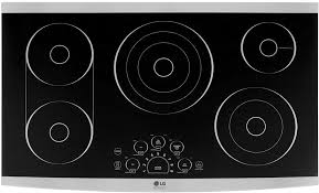 LG Studio LSCE365STE 36 Inch Smoothtop Electric Cooktop