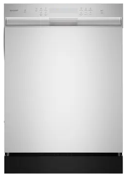 SDW6504MS 24 Inch Full Console Dishwasher with 12 Place Settings, 5 Wash Cycles, 52 dBA