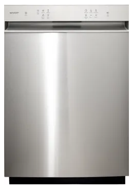 SDW6506JS 24 Inch Full Console Dishwasher with 14 Place Settings, 49 dBA, 5 Wash Cycles, 3rd Rack