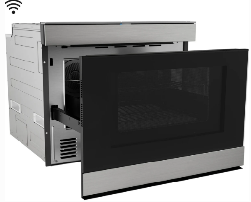 SMO1461GS 24 Inch Over the Range Microwave Oven with 1.4 cu. ft. Capacity, 2-Speed Ventilation System - Image 3