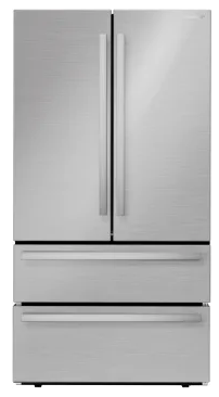 SJG2351FS 36 Inch French 4-Door Counter Depth Refrigerator with 22.5 Cu. Ft. Capacity