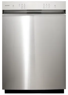 SDW6506JS 24 Inch Full Console Dishwasher with 14 Place Settings, 49 dBA, 5 Wash Cycles
