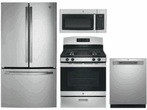 GE GERERADWMW103859 4 Piece Kitchen Appliances Package