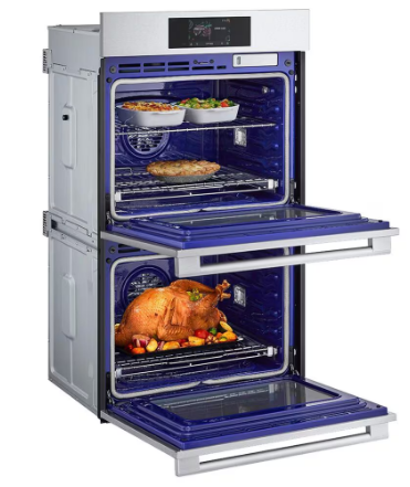LG Studio WDES9428F 30 Inch Smart Double Electric Wall Oven - Image 3