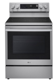 LG LREN6325XE 30 Inch Electric Smart Range with 5 Radiant Elements, 6.3 cu. ft. Capacity, ProBake