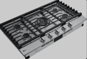 LG CBGJ3627S 36 Inch Gas Smart Cooktop