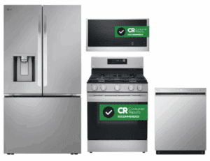 LG LGRERADWMW21328  4 Piece Kitchen Appliances Package