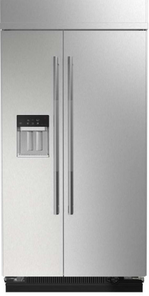 LG Studio SRSXB2622S 42 Inch Built In Side By Side Refrigerator with 25.6 Cu. Ft. Total Capacity