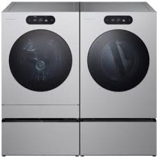 LG Signature Series LGWADRES9000 Side-by-Side on Pedestals
