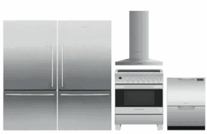 FPREFRRADWRH101  7 Piece Kitchen Appliances Package with Bottom Freezer Refrigerator,