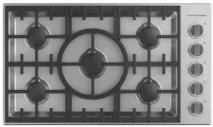 CDV3365HN 36 Inch Gas Cooktop with 5 Sealed Dual Flow Burners™, Self-Locating Continuous Grates: Natural Gas