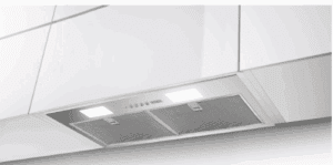 INSP28SS240 28 Inch Inca Smart Cabinet Insert Convertible Range Hood with 4-Speed Motor, Dishwasher Safe Mesh Filter, Built-in LED Lighting,