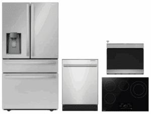 SHREWODW102  4 Piece Kitchen Appliances Package with Dishwasher