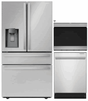 SHREWODW101  3 Piece Kitchen Appliances Package with Dishwasher
