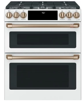 CGS700P4MW2 30 Inch Slide-In Gas Smart Range with 6 Sealed Burners, 5.6 Cu. Ft. Oven Capacity, Storage Drawer