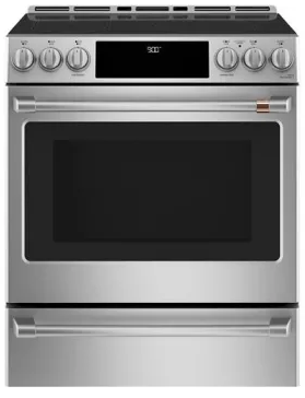 CHS900P2MS1 30 Inch Slide-In Induction Smart Range with 5 Elements, 5.7 Cu. Ft. Oven Capacity, Warming Drawer, Self-Clean, Steam Clean Option
