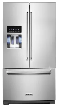 KRFF577KPS 36 Inch Freestanding French Door Refrigerator with 26.8 cu. ft. Capacity